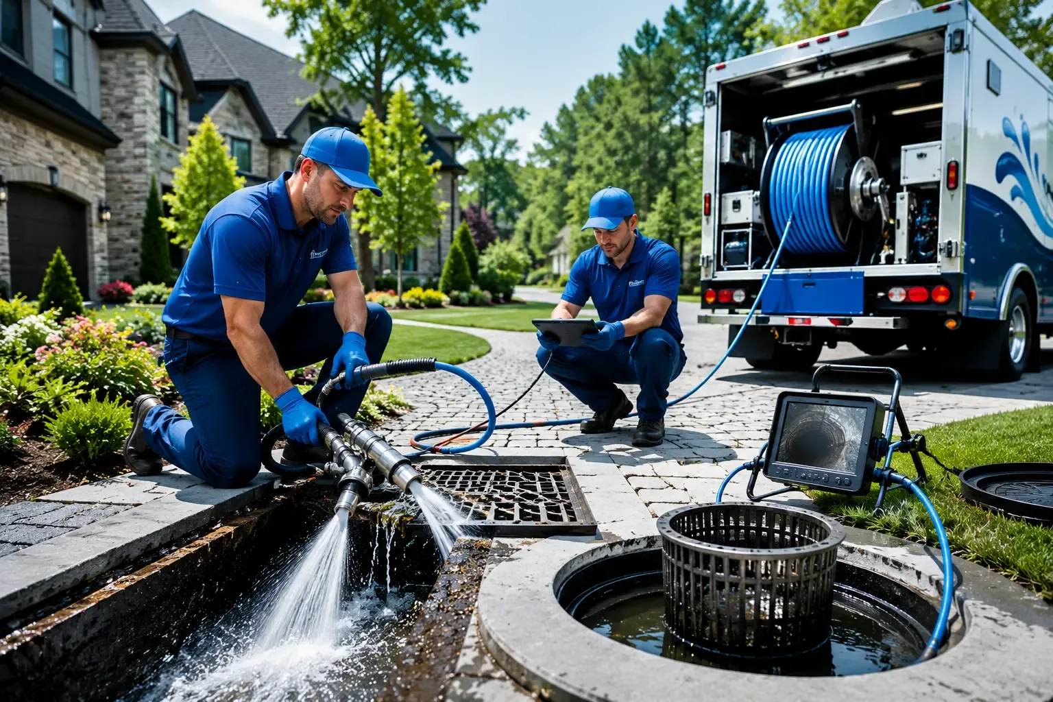Local outdoor drain cleaning professionals in Knightstown, IN