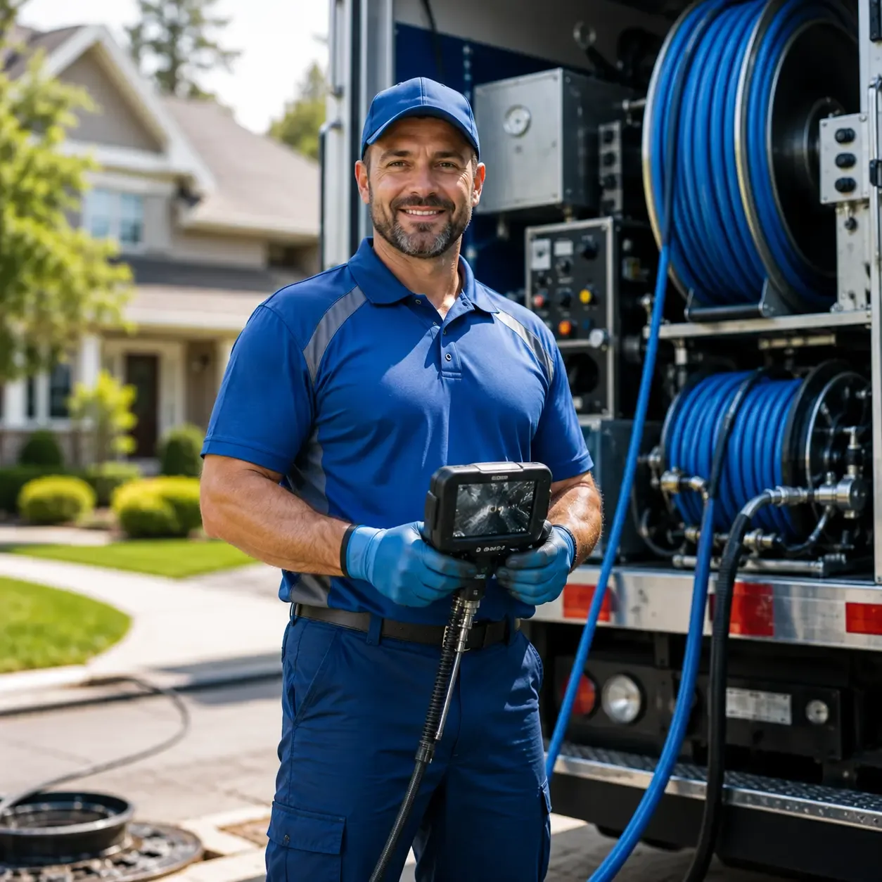 Local outdoor drain cleaning specialists in Knightstown, IN